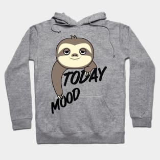 Sloth mood,lazy mood,sleepy mood low battery. Hoodie
